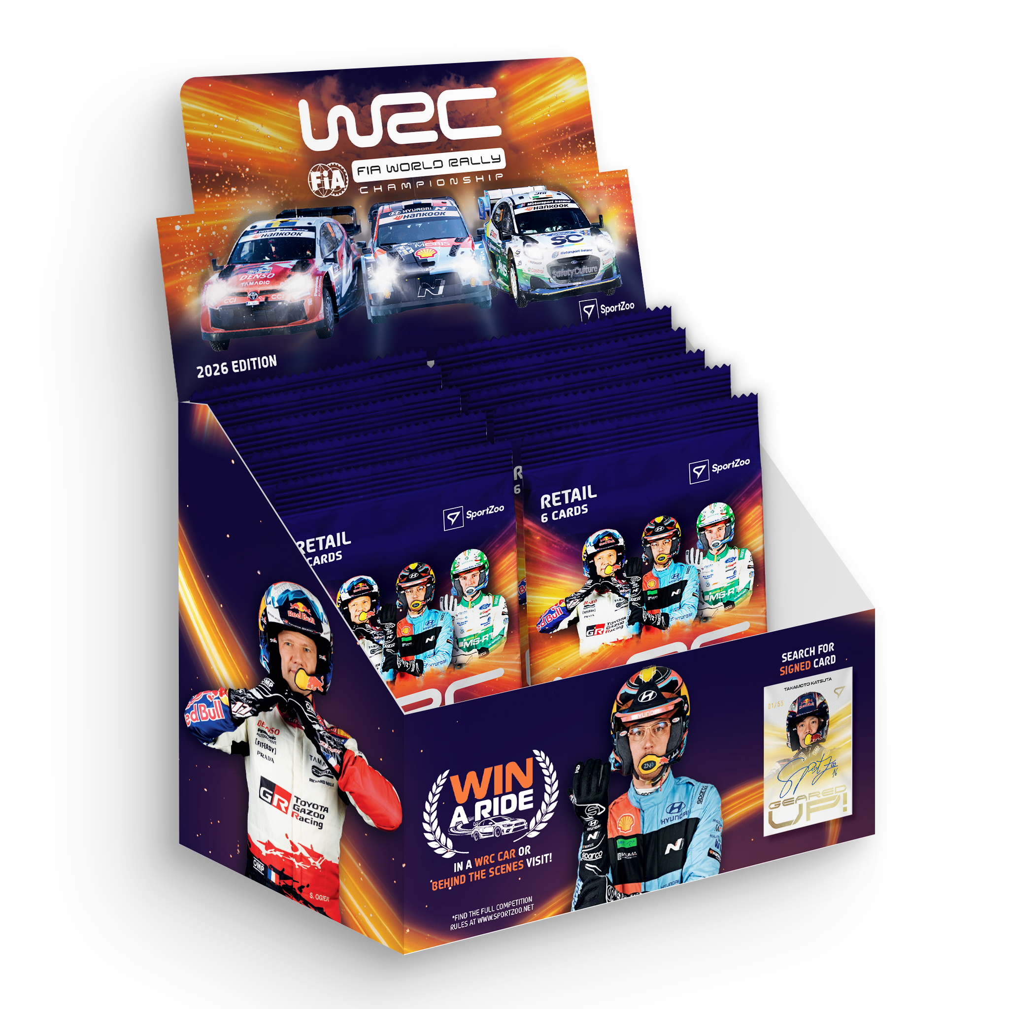 PRE ORDER* Rally Trading Cards - Retail Box (24 Packs) – WRC Fan Shop PRE ORDER* Rally Trading Cards - Retail Box (24 Packs) – WRC Fan Shop