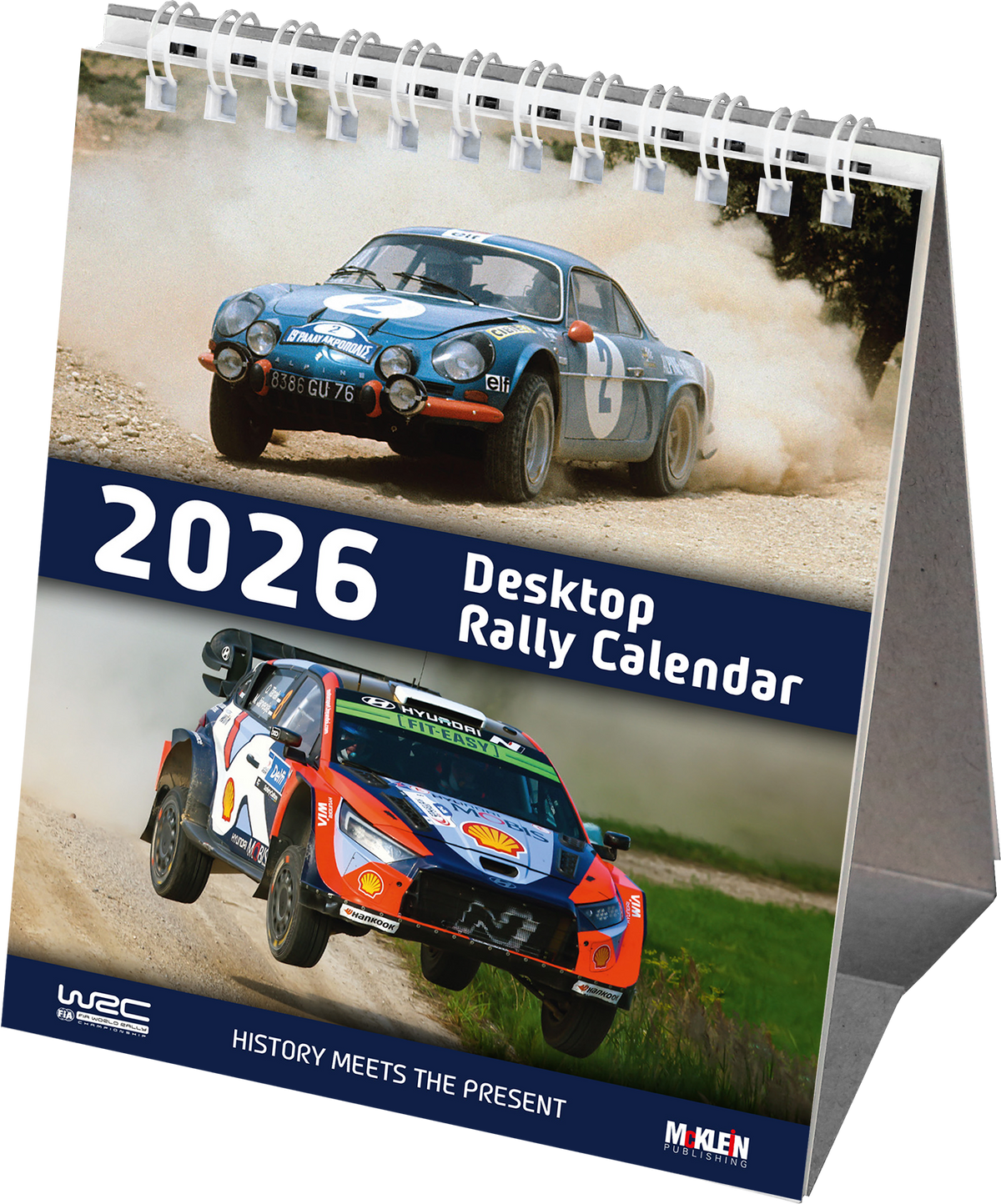WRC 2026 Desktop Rally Calendar - History meets the Present – WRC Fan Shop