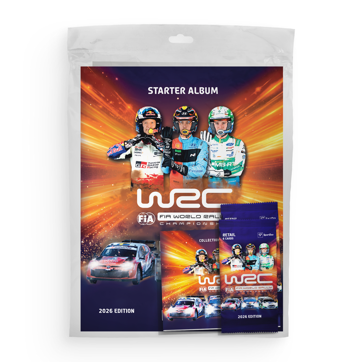PRE ORDER* Rally Trading Cards - Starter Pack – WRC Fan Shop